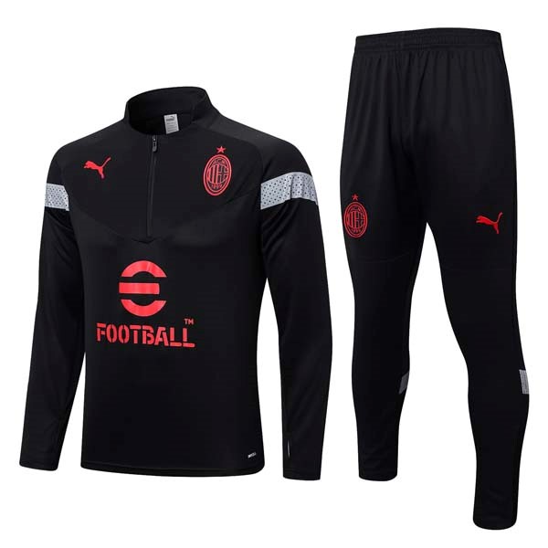 Sudadera De Training AC Milan 2023/24 Negro